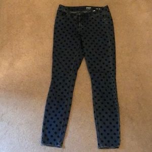Crown & Ivy Polka Dot Jeans
